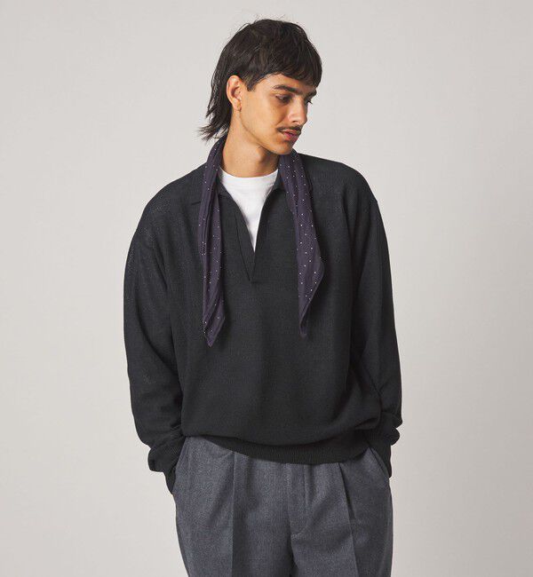 STEVEN ALAN「＜Steven Alan＞ カノコ ニット スキッパー」|ニット・セーター|