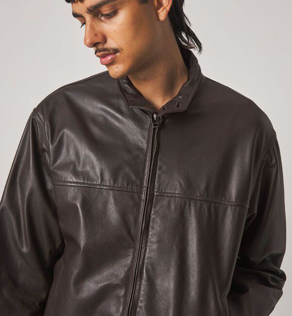 STEVEN ALAN「＜Steven Alan＞ シープナッパ ドッグイヤー ブルゾン」|ブルゾン・スタジャン|