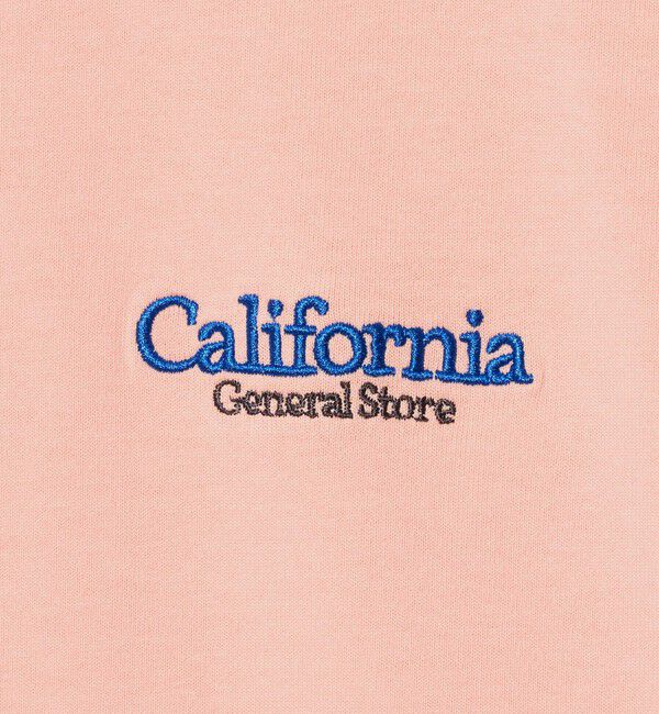 California General Store「＜CGS.＞オーガニック コットン ロングスリーブ ロゴ Tシャツ」|Tシャツ・カットソー|