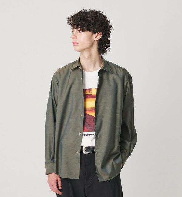 BEAUTY&YOUTH UNITED ARROWS「尾州 ウーステッド レギュラー シャツ GRANDE TAPERD型 ウォッシャブル MADE IN JAPAN」|シャツ・ブラウス|