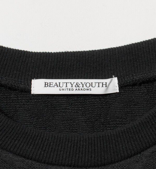 BEAUTY&YOUTH UNITED ARROWS「フラワーレオパード ジャガード クルーネック プルオーバー」|Tシャツ・カットソー|