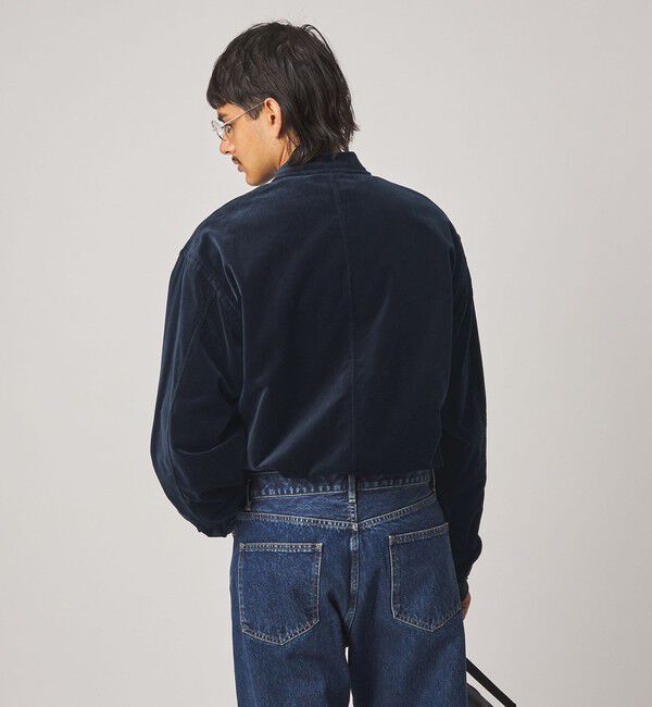 STEVEN ALAN「＜Steven Alan＞ オーガニックコットン ベルベット オープンカラー オーバー シャツ」|シャツ・ブラウス|