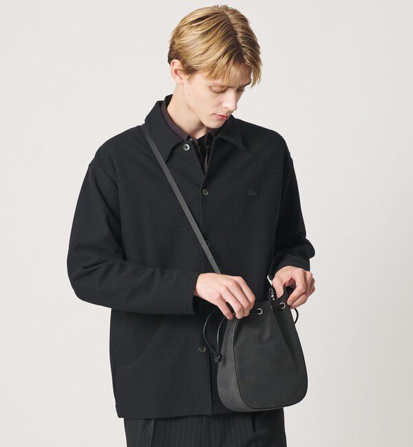 BEAUTY&YOUTH UNITED ARROWS「マット ショルダー ポーチ」|ショルダー・メッセンジャー|DK.GRAY