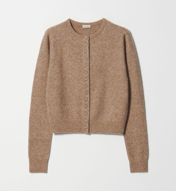 STEVEN ALAN「＜Steven Alan＞ウール ナイロン キャメル ミックス カーディガン」|カーディガン|MD.BROWN