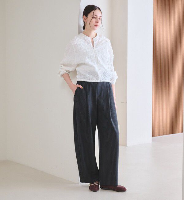 BEAUTY&YOUTH UNITED ARROWS「【WEB限定】シャーリング ジップ シャツ」|その他|