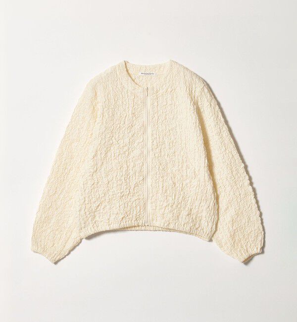 BEAUTY&YOUTH UNITED ARROWS「【WEB限定】シャーリング ジップ シャツ」|その他|OFF WHITE