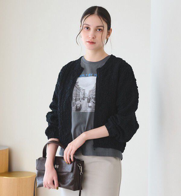 BEAUTY&YOUTH UNITED ARROWS「【WEB限定】シャーリング ジップ シャツ」|その他|
