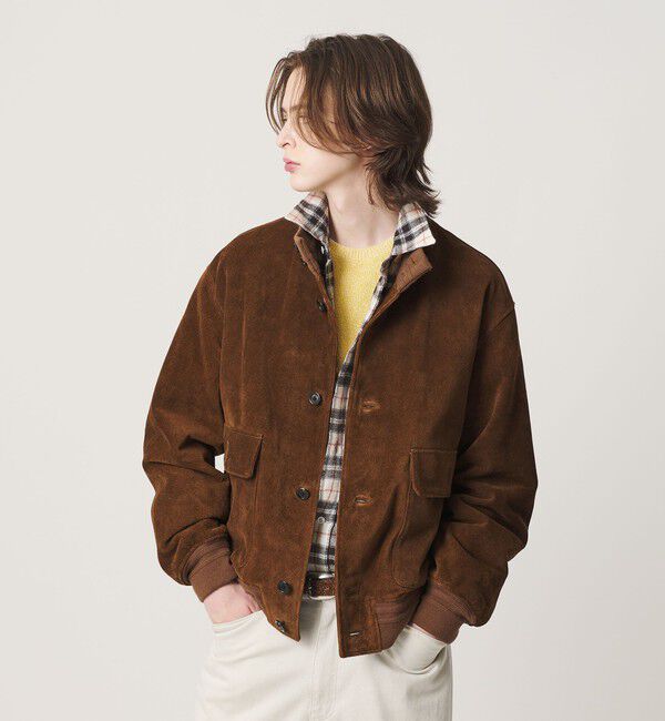 BEAUTY&YOUTH UNITED ARROWS「HI-LINE スエード ヴァルスター ブルゾン 」|その他|