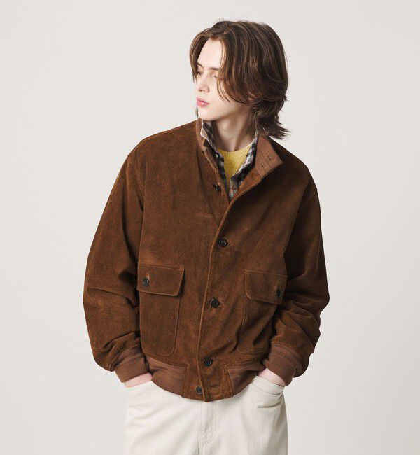 BEAUTY&YOUTH UNITED ARROWS「HI-LINE スエード ヴァルスター ブルゾン 」|その他|