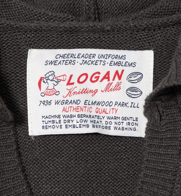 BEAUTY&YOUTH UNITED ARROWS「【別注】＜LOGAN knitting mills＞Vネック ニット フーディ」|ニット・セーター|