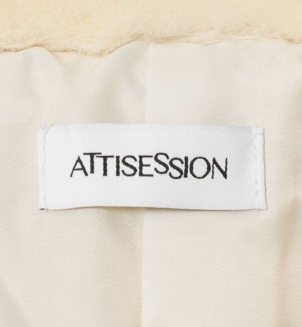 ATTISESSION「＜ATTISESSION＞フェイクファー ショートブルゾン」|その他|