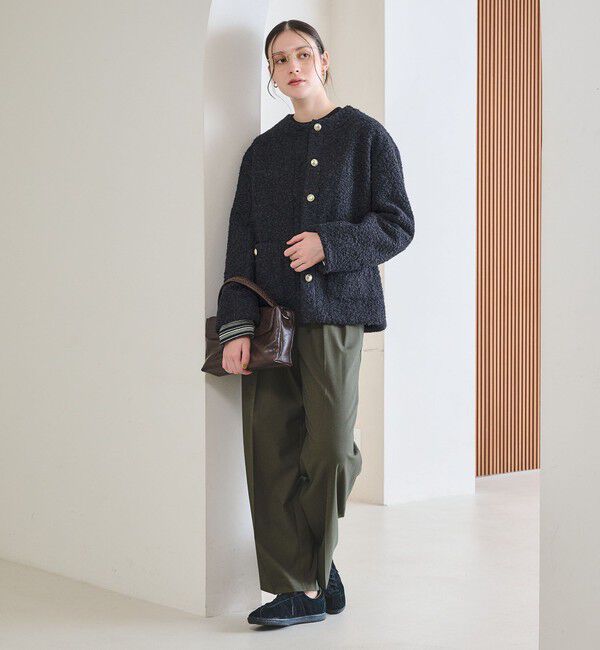 BEAUTY&YOUTH UNITED ARROWS「【WEB限定】ナッピング ノーカラージャケット」|ノーカラージャケット|