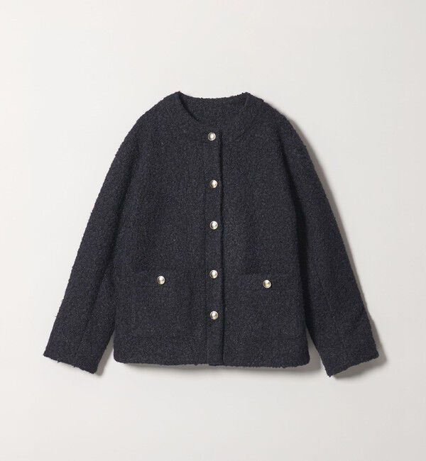 BEAUTY&YOUTH UNITED ARROWS「【WEB限定】ナッピング ノーカラージャケット」|ノーカラージャケット|