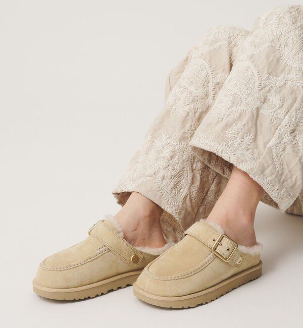 BEAUTY&YOUTH UNITED ARROWS「【国内EXCLUSIVE】＜UGG＞ゴールデンスター クロッグ サンダル スリッポン」|モカシン|NATURAL