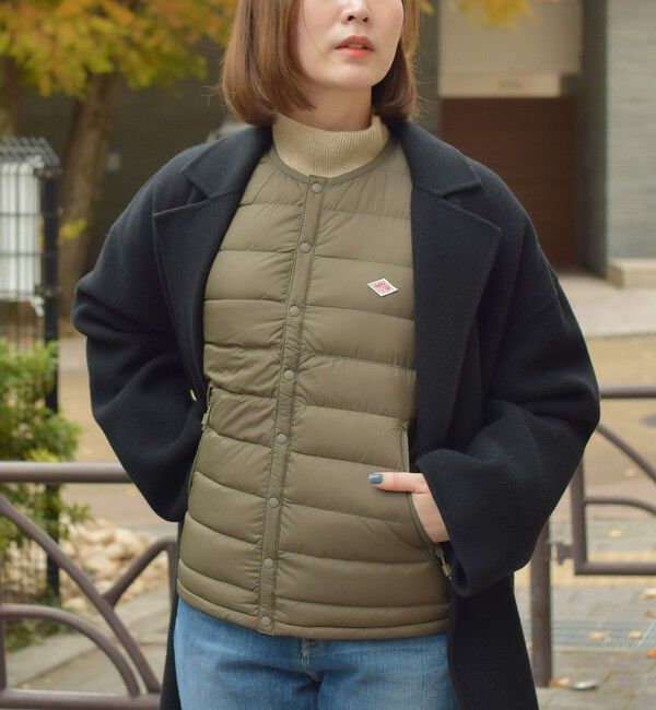 BEAMS SELECTION for WOMEN「DANTON / インナー ダウン ジャケット」|ダウン|