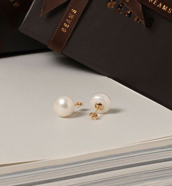 BEAMS SELECTION for WOMEN「jour couture / Dimple.01 パールピアス」|ピアス|