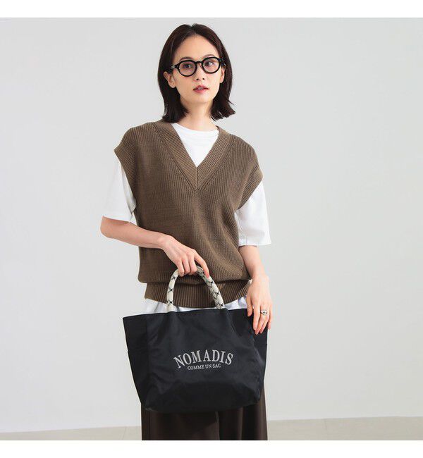 BEAMS SELECTION for WOMEN「NOMADIS / SAC2 WIDE ロゴ トートバッグ」|トートバッグ|