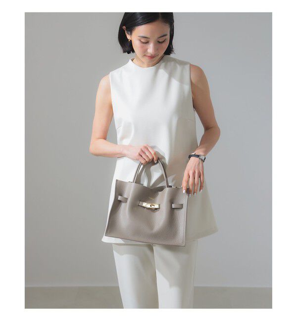 BEAMS SELECTION for WOMEN「【別注】VIOLAd&rsquo;ORO / TRERO シュリンク ゴールドクロア トートバッグ」|トートバッグ|