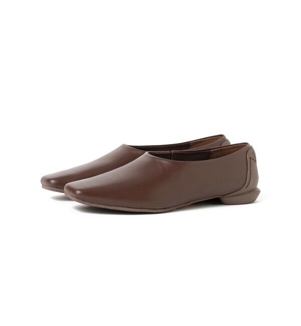BEAMS SELECTION for WOMEN「SHISEI / MM TIGHT SQUARE スリッポン」|パンプス|