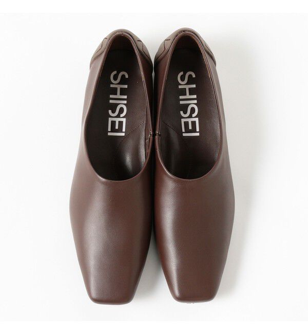 BEAMS SELECTION for WOMEN「SHISEI / MM TIGHT SQUARE スリッポン」|パンプス|