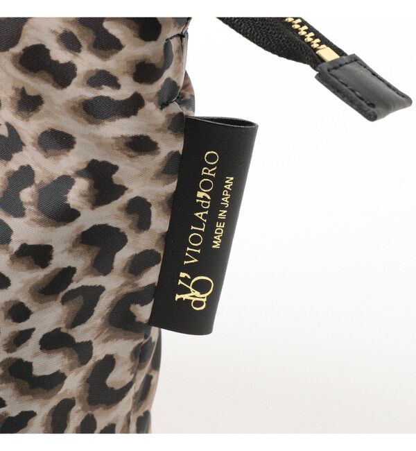 BEAMS SELECTION for WOMEN「VIOLAd&rsquo;ORO / ナイロン レオパード トートバッグ S」|トートバッグ|