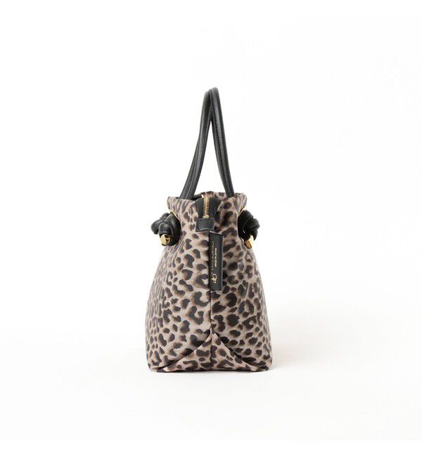 BEAMS SELECTION for WOMEN「VIOLAd&rsquo;ORO / ナイロン レオパード トートバッグ S」|トートバッグ|