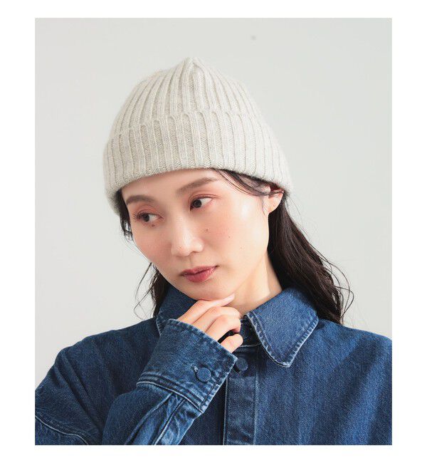 BEAMS SELECTION for WOMEN「〈WOMEN〉KIJIMA TAKAYUKI / カシミヤ ビーニー」|ハット|