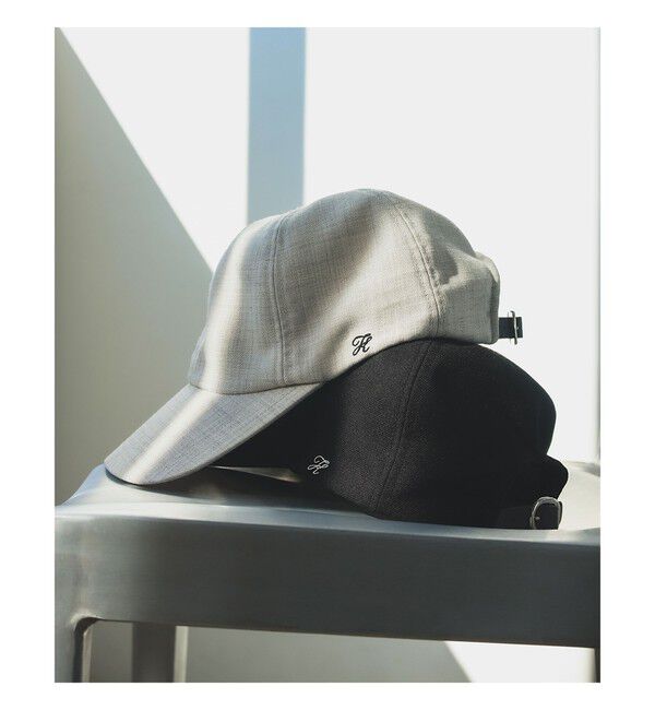 Demi-Luxe BEAMS 「【別注】〈WOMEN〉KIJIMA TAKAYUKI / ポリエステル 6パネル キャップ」|ハット|