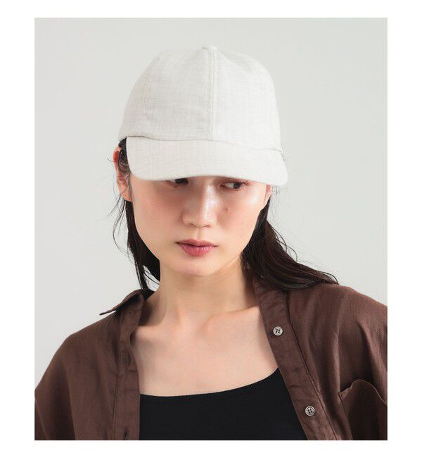 Demi-Luxe BEAMS 「【別注】〈WOMEN〉KIJIMA TAKAYUKI / ポリエステル 6パネル キャップ」|ハット|