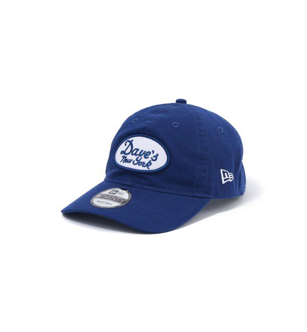 BEAMS SELECTION for WOMEN「【別注】NEW ERA / Dave's New York ロゴパッチ キャップ」|その他|BLUE