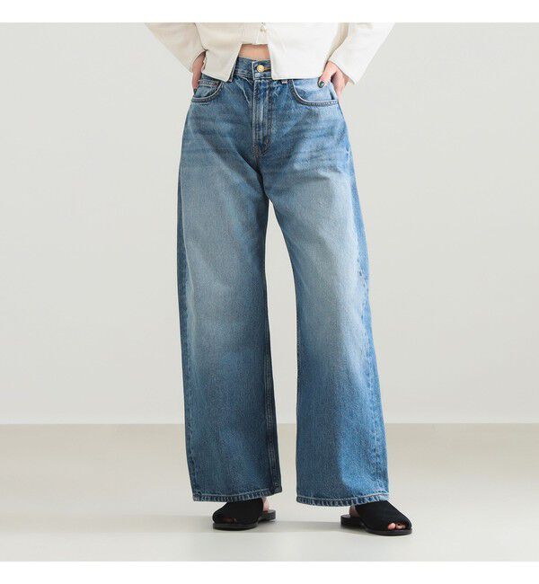 BEAMS SELECTION for WOMEN「B SIDES / FLOPPY デニムパンツ」|デニム|