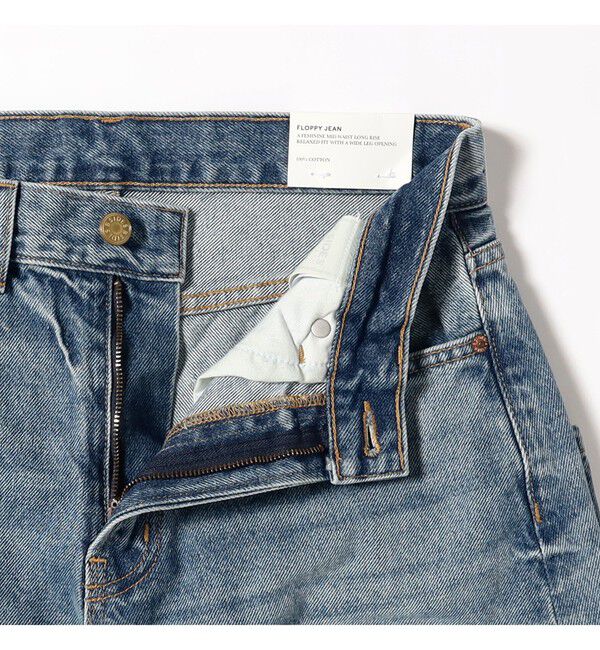 BEAMS SELECTION for WOMEN「B SIDES / FLOPPY デニムパンツ」|デニム|