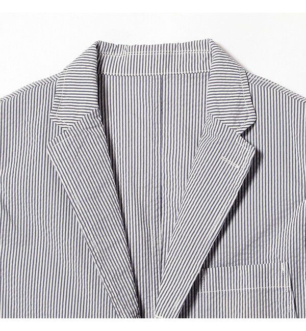BEAMS PLUS「3B Shirt Jacket COOLMAX (R) Seersucker」|その他|