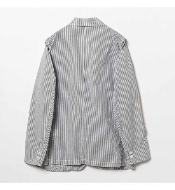BEAMS PLUS「3B Shirt Jacket COOLMAX (R) Seersucker」|その他|