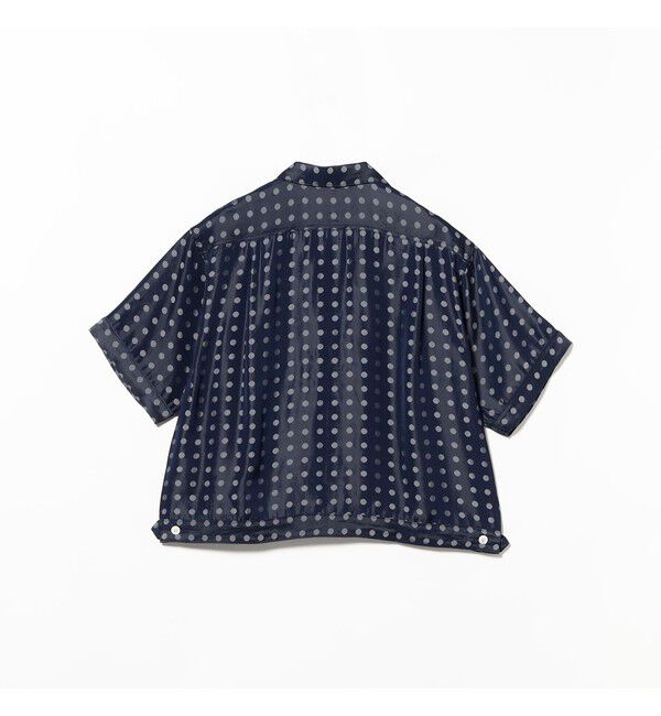 BEAMS PLUS「Cabana-SHT Cupro Dot Pattern」|シャツ・ブラウス|