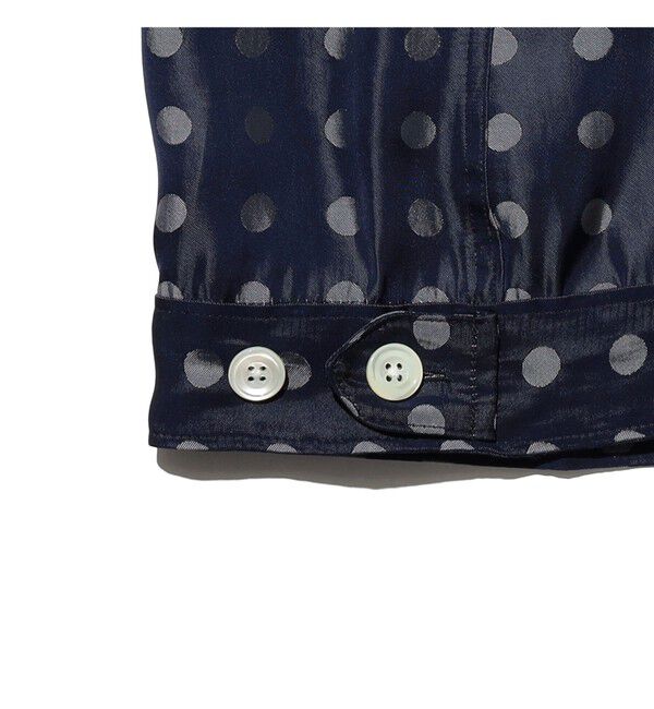BEAMS PLUS「Cabana-SHT Cupro Dot Pattern」|シャツ・ブラウス|