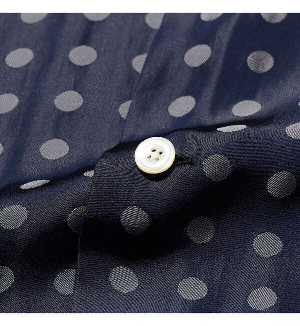 BEAMS PLUS「Cabana-SHT Cupro Dot Pattern」|シャツ・ブラウス|