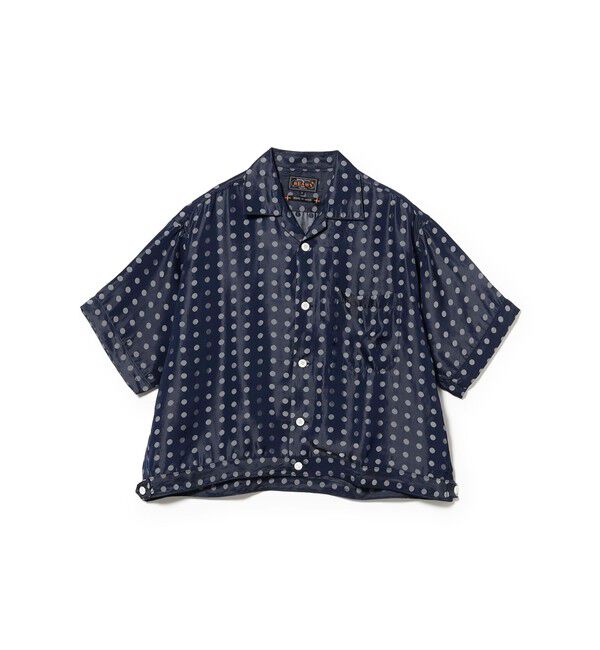 BEAMS PLUS「Cabana-SHT Cupro Dot Pattern」|シャツ・ブラウス|