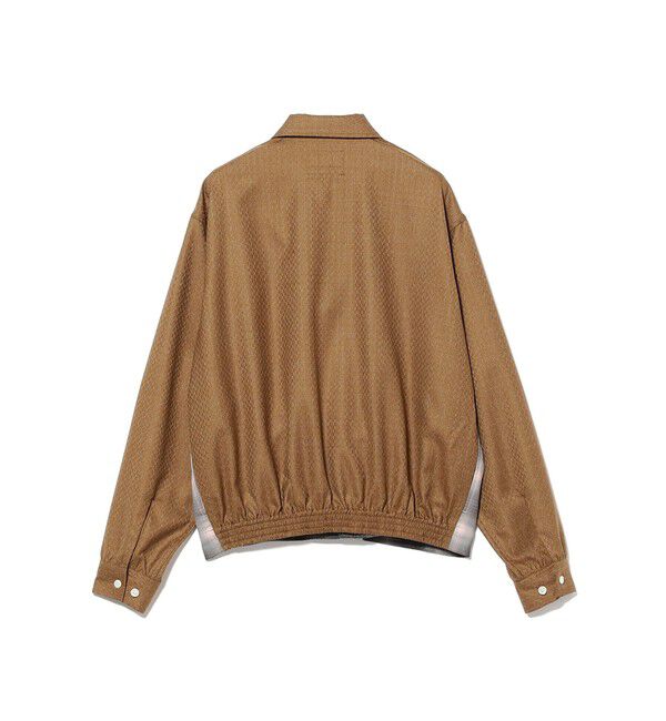 BEAMS PLUS「Switch Shirts-Jacket Wool Ombre」|ブルゾン・スタジャン|
