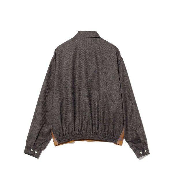 BEAMS PLUS「Switch Shirts-Jacket Wool Ombre」|ブルゾン・スタジャン|