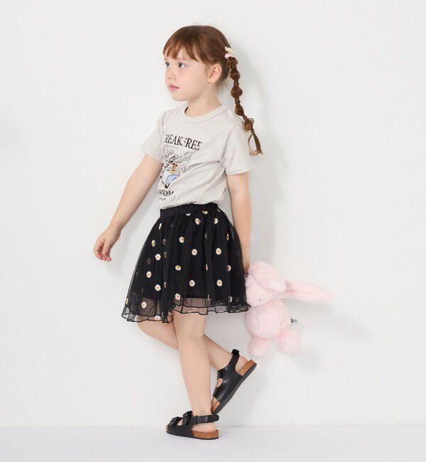 SHIPS Colors 「SHIPS Colors:90～140cm/〈手洗い可能〉チュールギャザースカート◇」|スカート|