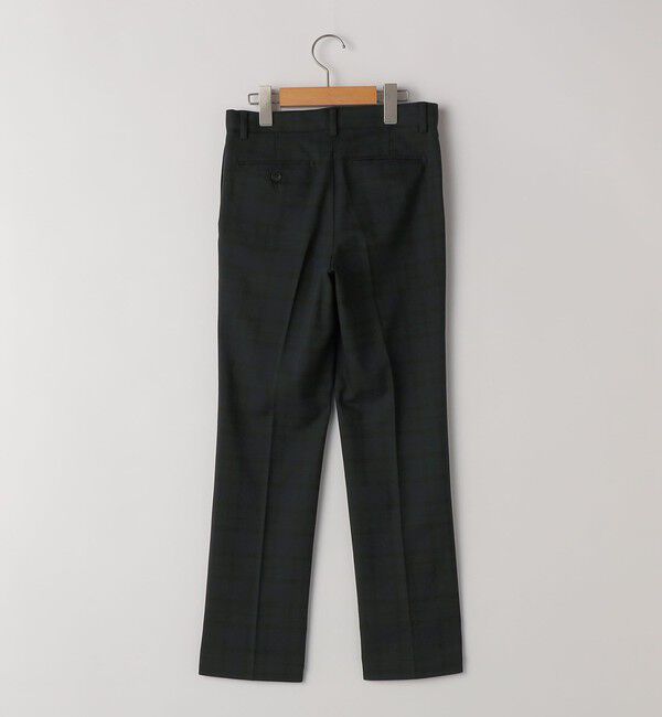 SHIPS KIDS「SHIPS KIDS:140～160cm /〈洗濯機可能〉セレモニー ブラックウォッチ ストレッチ スラックス パンツ」|スラックス|