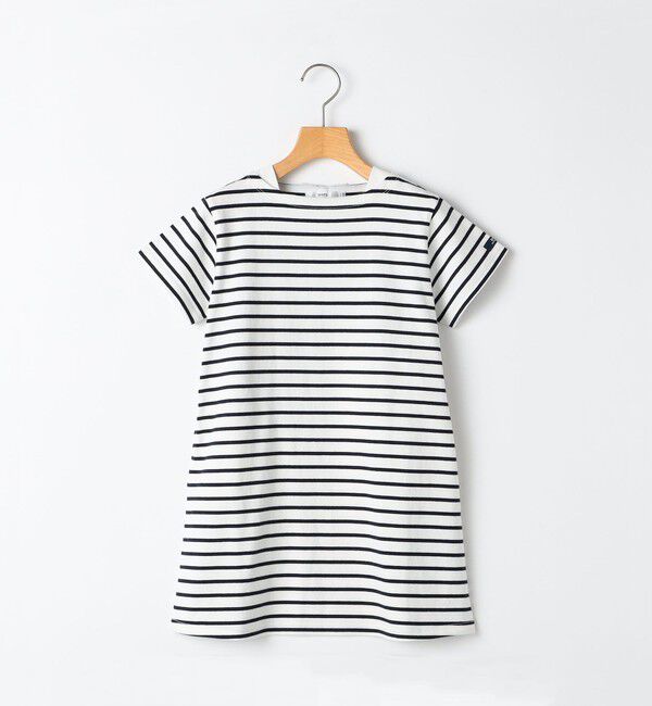 SHIPS KIDS「SHIPS KIDS:90cm / ボーダー ワンピース」|ワンピース|ホワイト系