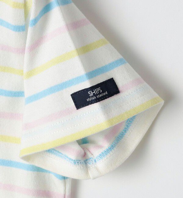 SHIPS KIDS「SHIPS KIDS:90cm / ボーダー ワンピース」|ワンピース|
