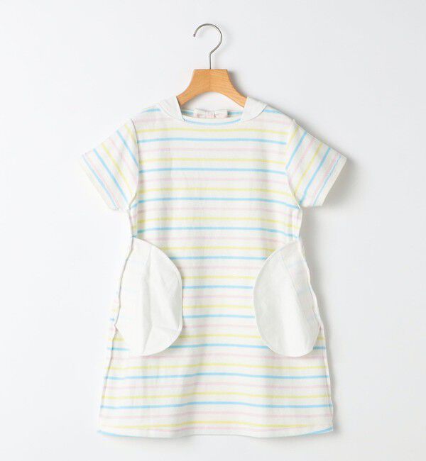 SHIPS KIDS「SHIPS KIDS:90cm / ボーダー ワンピース」|ワンピース|