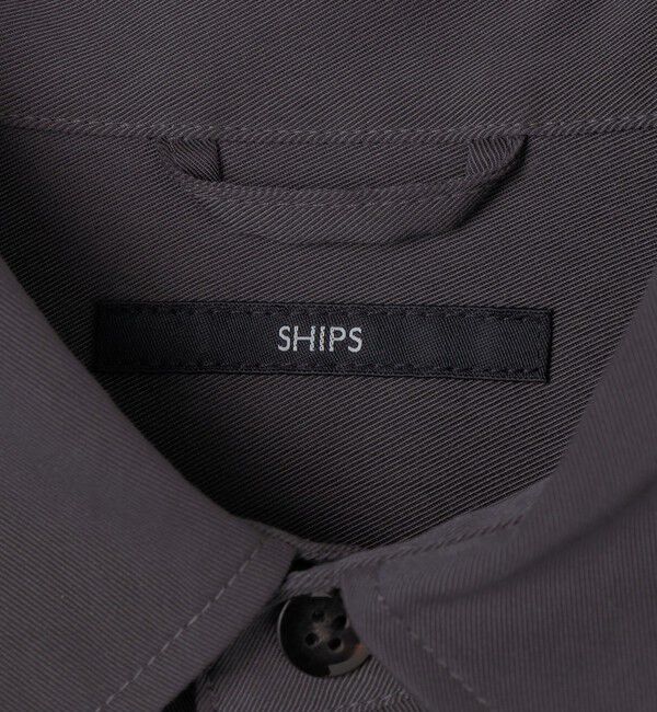 SHIPS「SHIPS: 〈手洗い可能〉リヨセル レギュラーカラー シャツ」|シャツ・ブラウス|