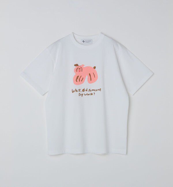 SHIPS「【City Ambient Products別注】黒田 愛里: アート Tシャツ」|Tシャツ・カットソー|