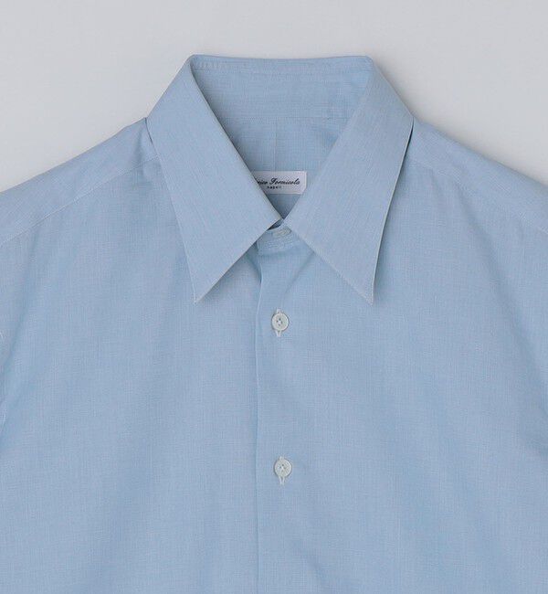 SHIPS「【SHIPS別注】Errico Formicola: DALIO コットン ソリッド シャツ」|シャツ・ブラウス|