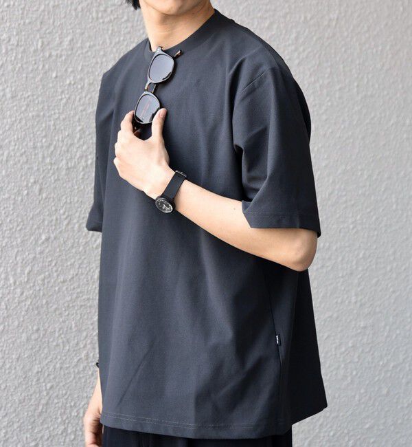 SHIPS any「SHIPS any: SOLOTEX(R) バックピケ スロープネック ジャケット Tシャツ 26SS◇」|Tシャツ・カットソー|