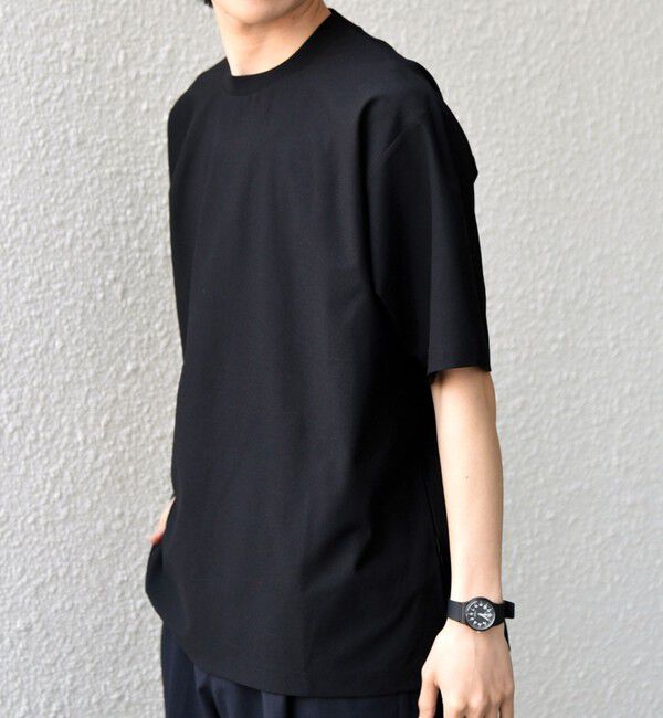 SHIPS any「SHIPS any: SOLOTEX(R) バックピケ スロープネック ジャケット Tシャツ 26SS◇」|Tシャツ・カットソー|